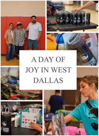 A Day of Joy in West Dallas - Javier Perez - Events in the Community